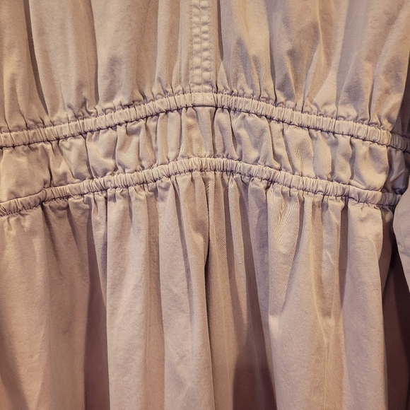 J.‎ Crew Boho Cottagecore Coastal Cowgirl smocked-waist lavender midi dress 2X - Picture 5 of 12